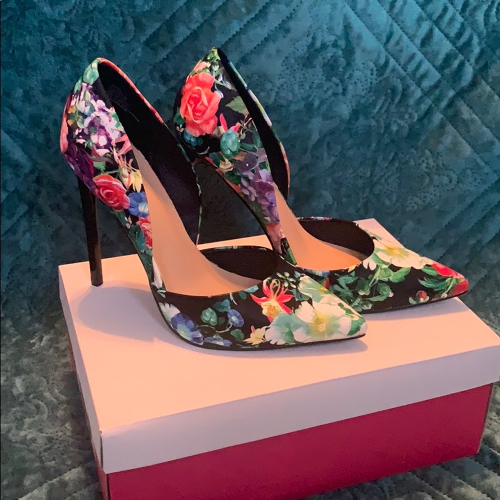 Floral Heels
